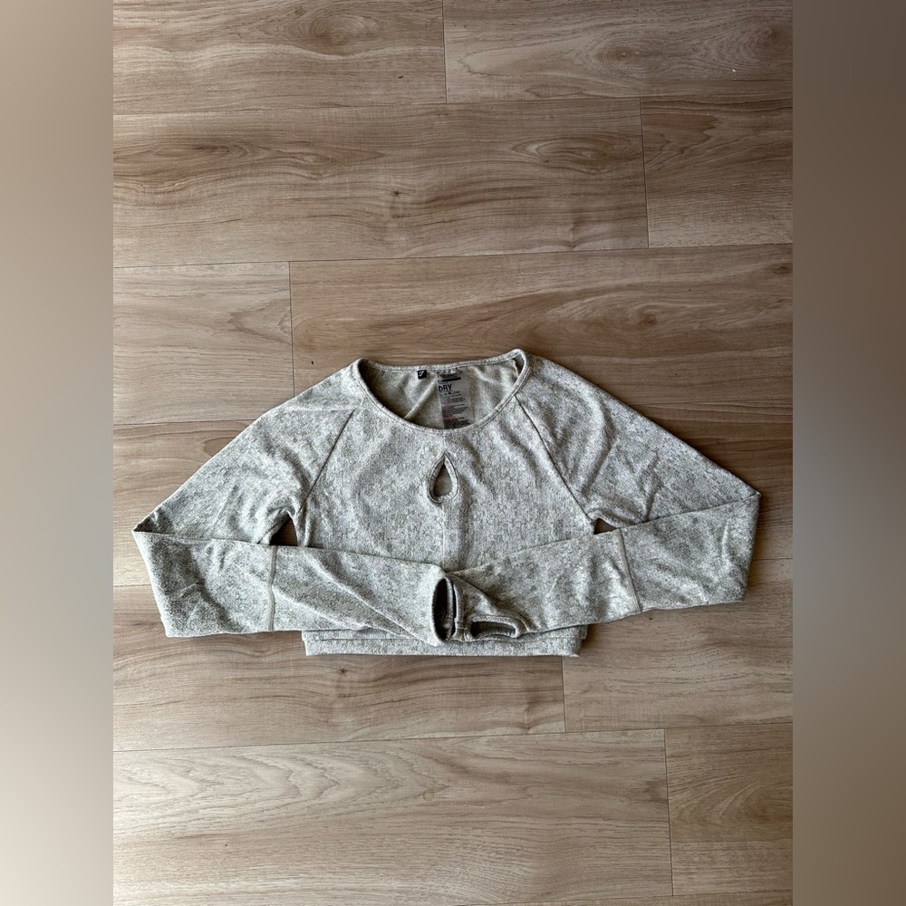 Gymshark Cropped Long Sleeve top